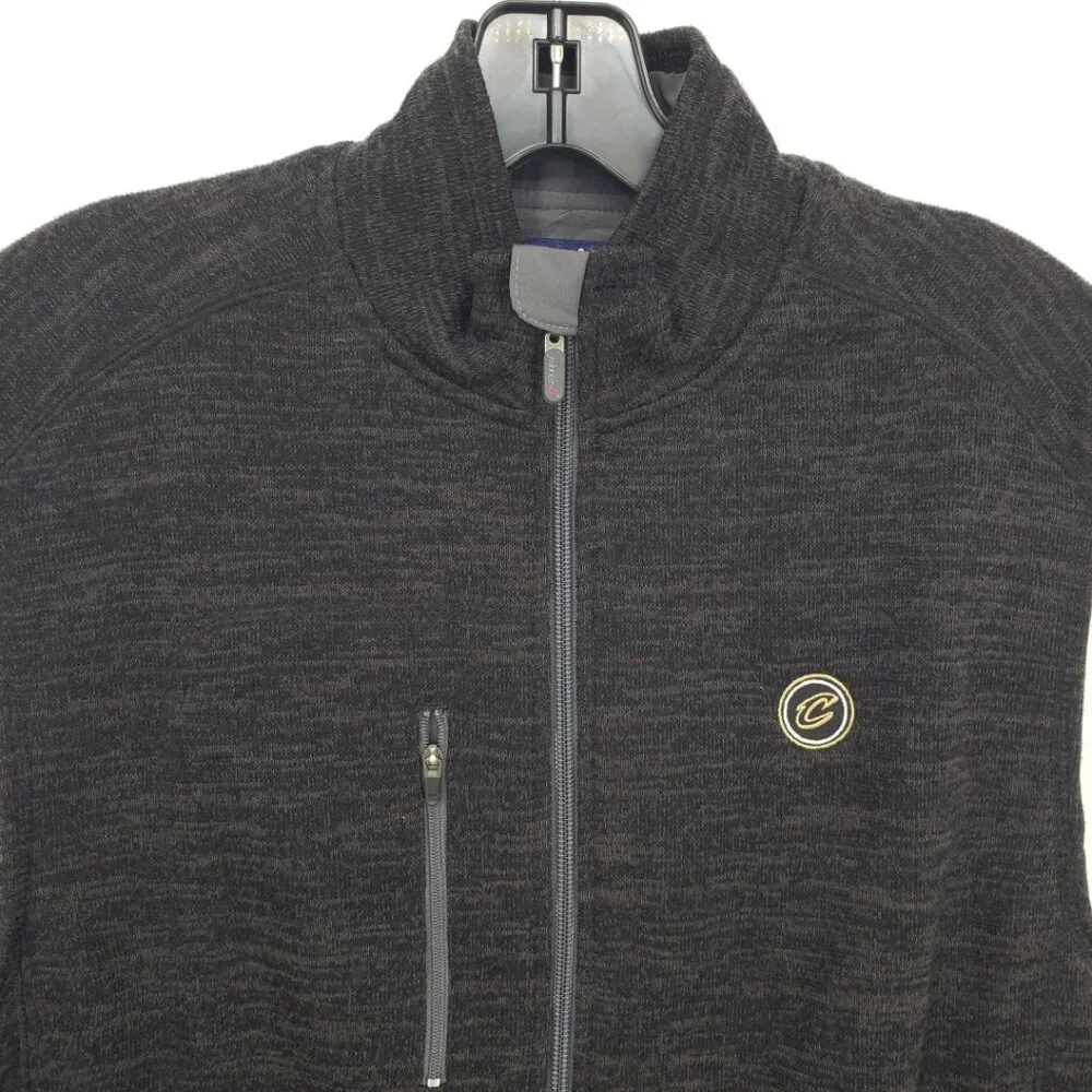 Johnnie O Cleveland Cavaliers Tahoe Vest Size M Mens Gray Black
